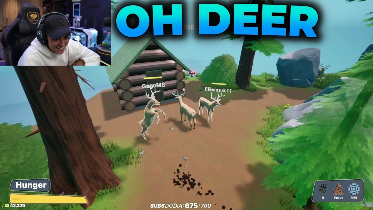 CORINGA JOGANDO OH DEER COM AMIGOS