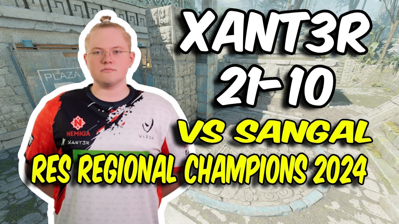 CS2 POV | Nemiga Xant3r (21/10) vs Sangal (Ancient) @ RES Regional Champions 2024