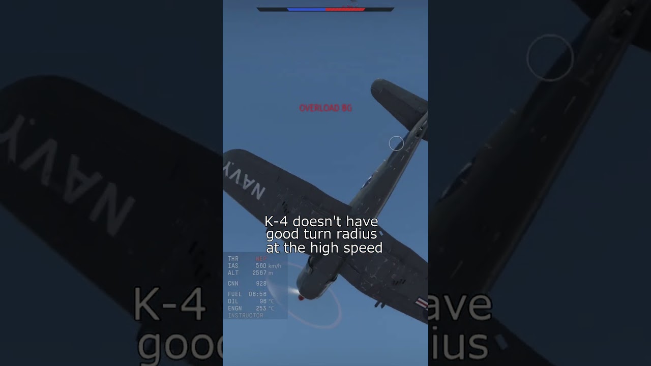 [Snaproll] War Thunder - F4U-4B vs Bf 109 K-4 #shorts