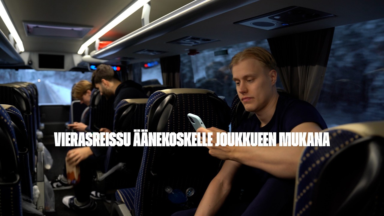 Vierasreissu Äänekoskelle joukkueen mukana