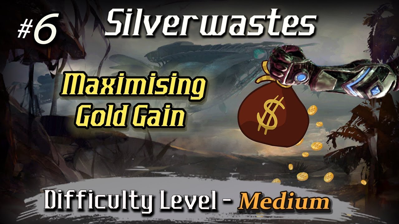 Gw2 The Ultimate Silverwastes 1 Hour Gold Farm #6