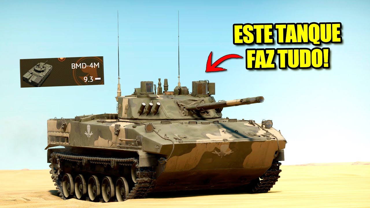 Jamais Deixe Esse Tanque Leve Russo Flanquear o seu time! - Warthunder PT - BR