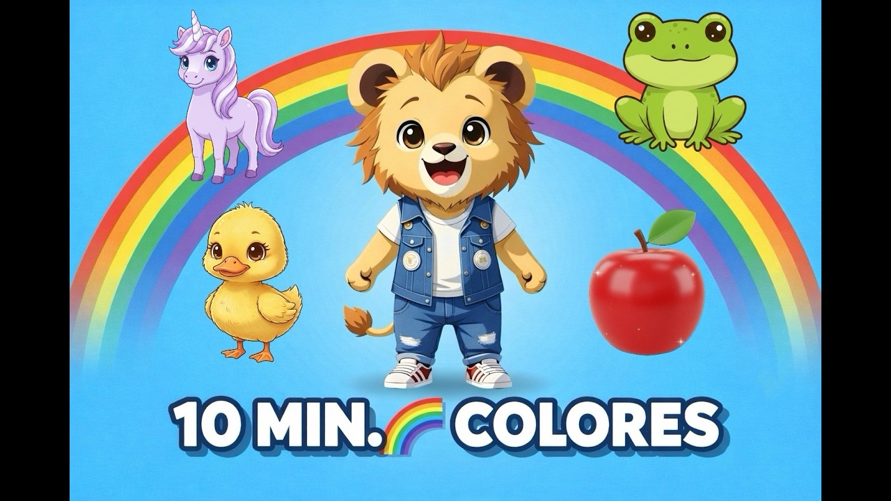 Canciones de colores con Nanito | 10 minutos
