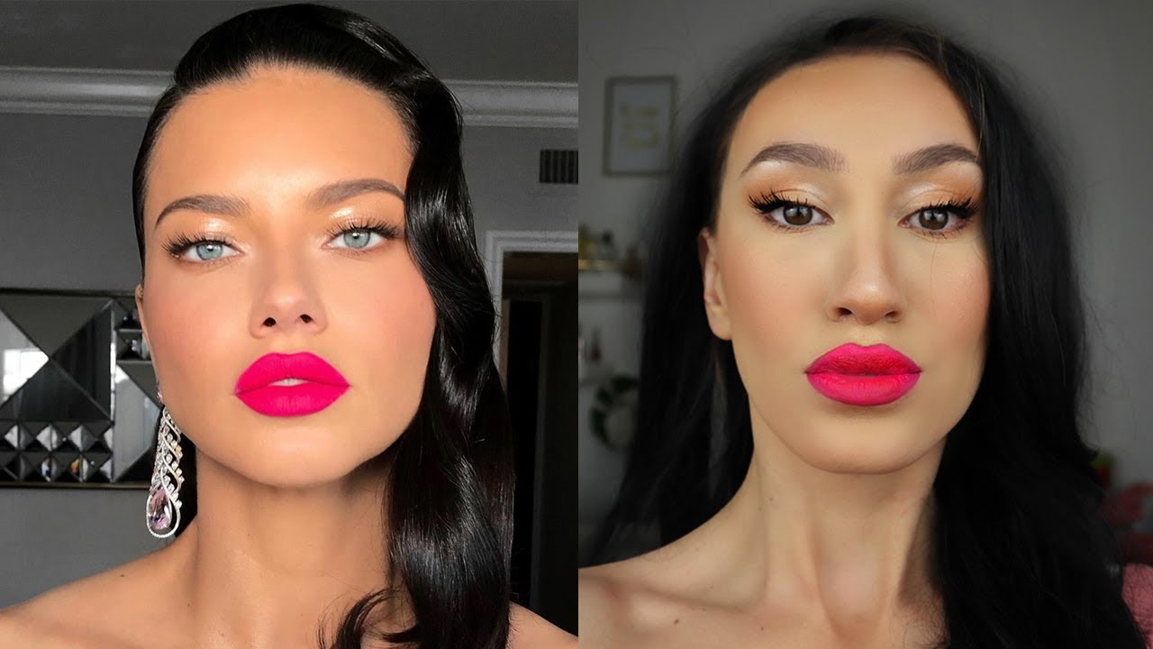 ΕΚΑΝΑ ΤΟ ΜΑΚΙΓΙΑΖ ΤΗΣ ADRIANA LIMA | Sonia Th