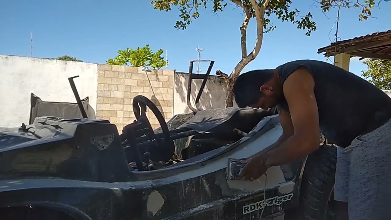 Restauração de um Buggy Pintura em Geral