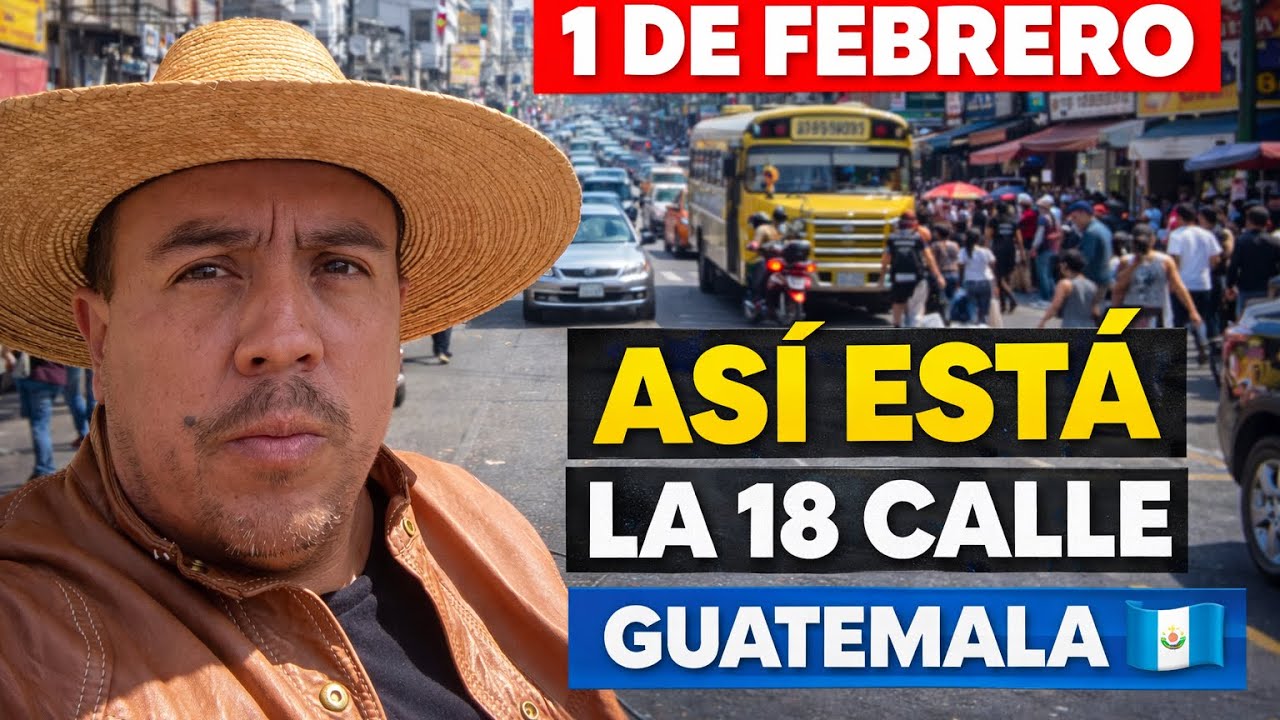 PLAZITA quemada 🥵 y 18 CALLE  😱🇬🇹