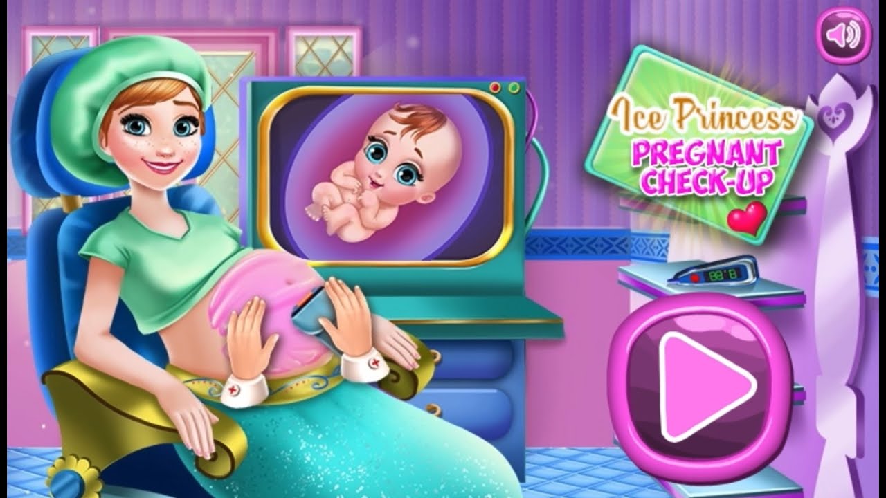 Ice Princess Pregnant Check Up | Game Walkthrough