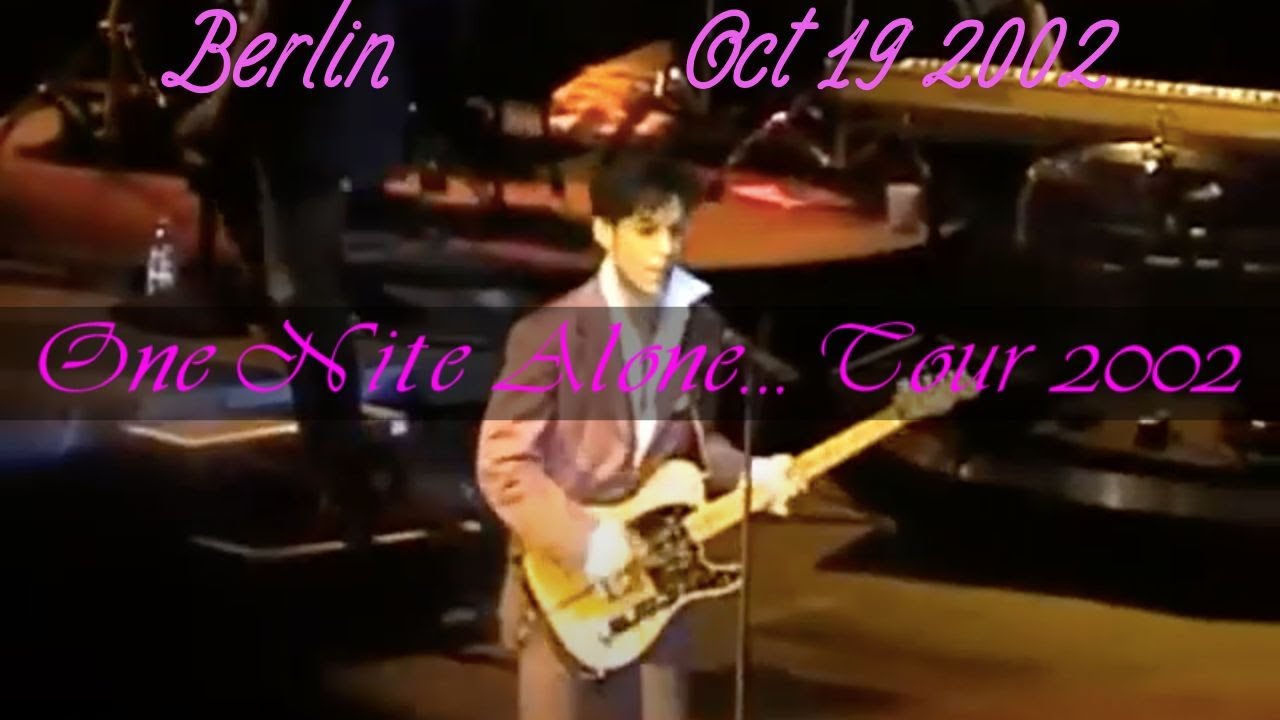 Prince Live in Berlin | One Nite Alone Tour - A Bluesy Night to Remember (Oct 19, 2002)