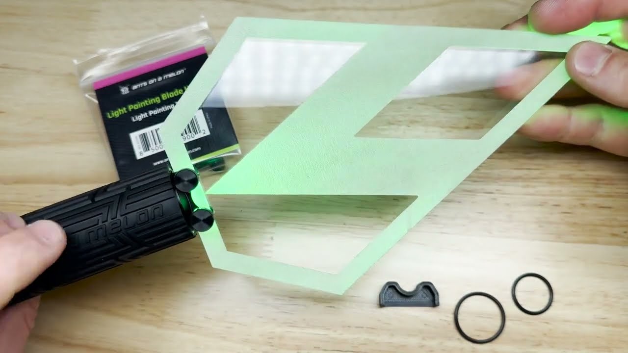 Light Painting Blade Holder - RGB Critter Accessory