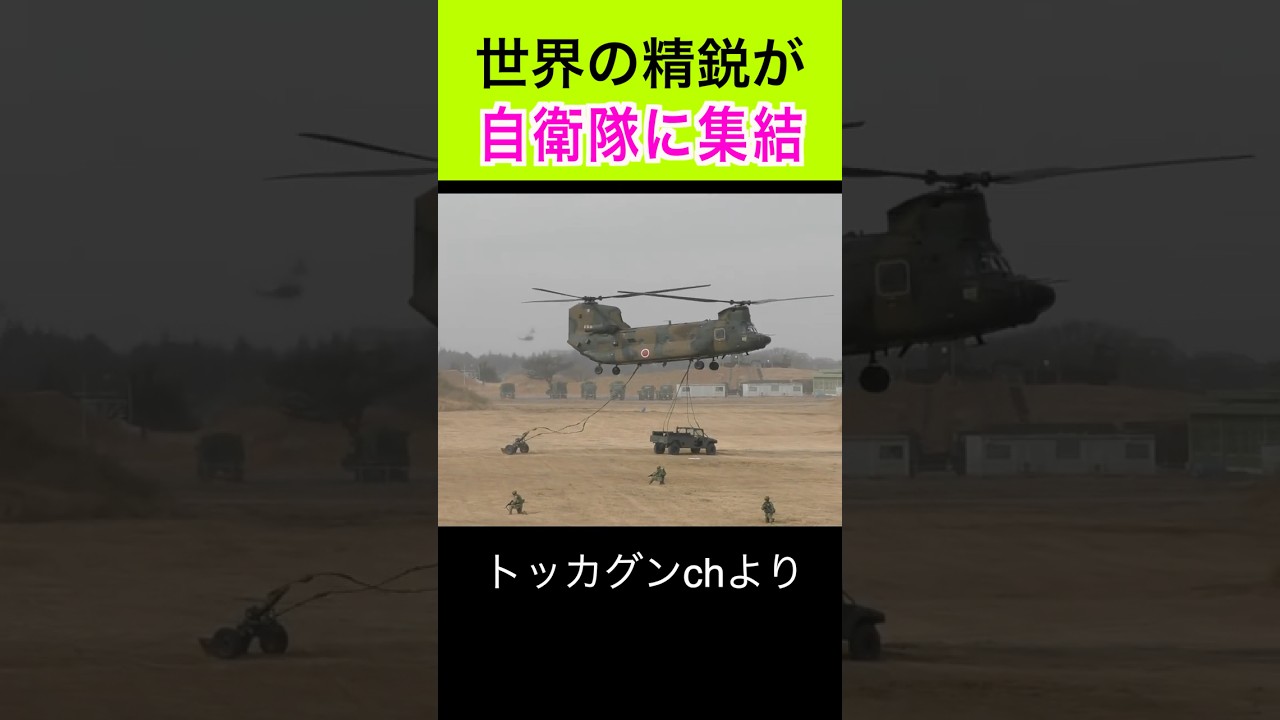 【世界のパラシュート部隊】第１空挺団の訓練降下始めに集結！#トッカグン #自衛隊 #第1空挺団 #パラシュート部隊 #shorts