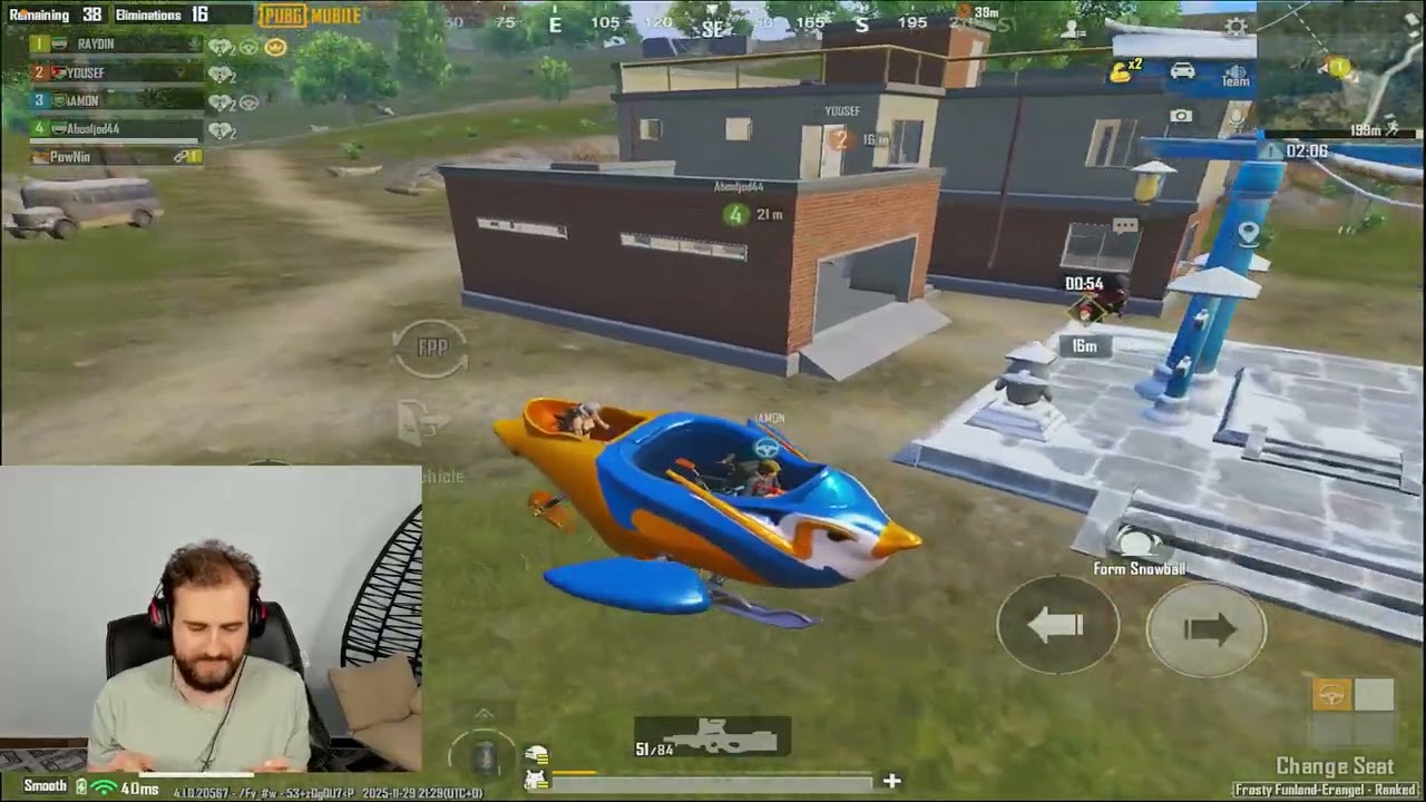 🔥 رايدن يجن جنونه! تدبيل سكوادات بالجملة وحرق السيرفر 😱⚡ | PUBG Mobile