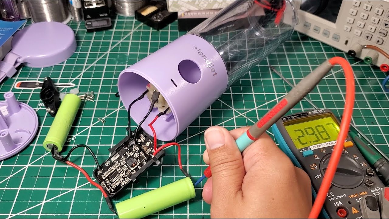 Paano Ayusin ang Blendjet 2 sa Madaling Paraan? | Red Purple of Death | Teardown