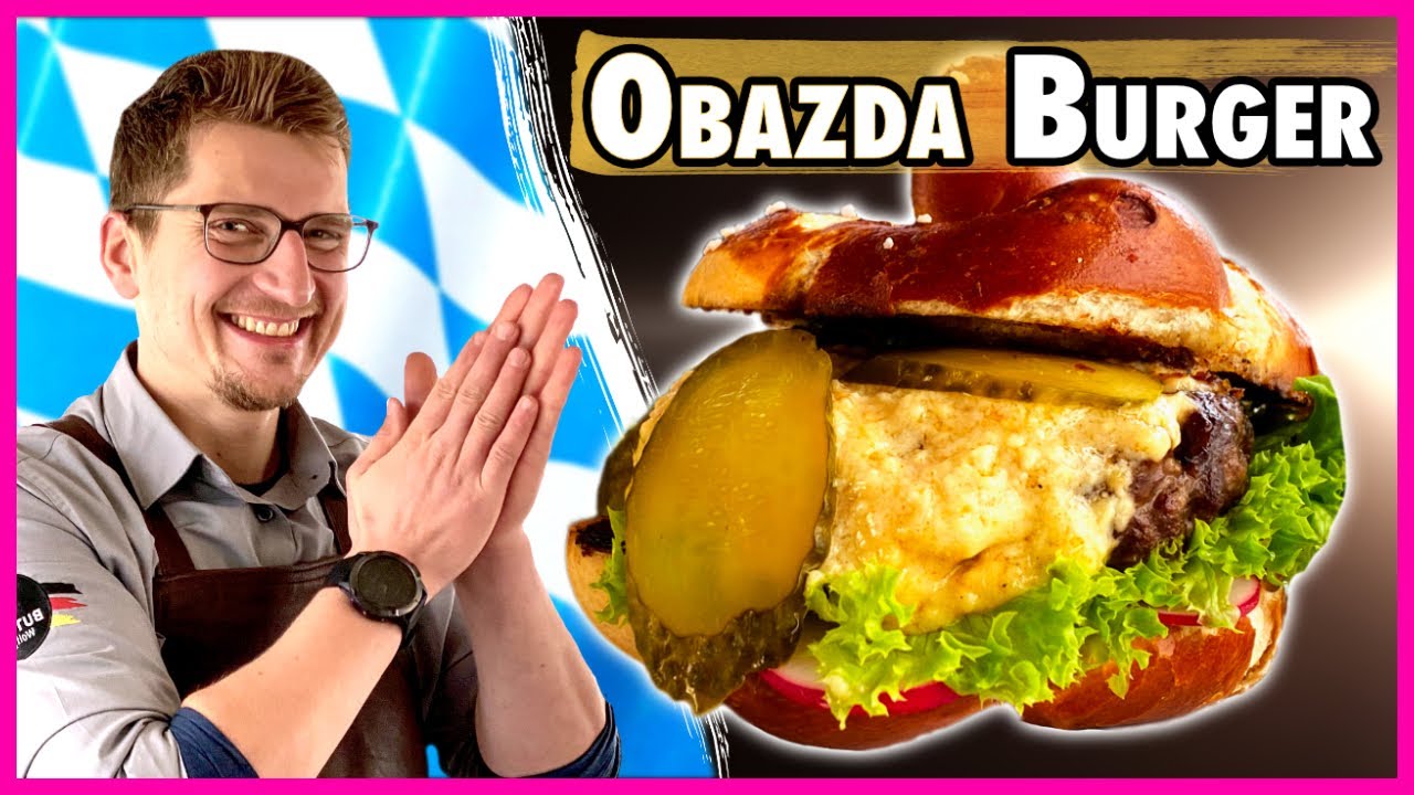 OKTOBERFEST BURGER | Bayerischer Burger mit Obazda