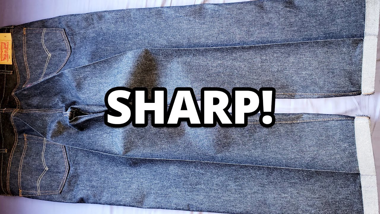 How To Crease 501 Jeans. From Start To Finish.