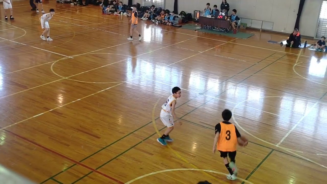 最後の練習試合 vs.朝日2試合目4Q〈in日進〉