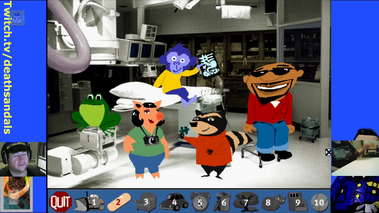 The Gigglebone Gang: Infinity City (Windows 3.1) - Trash and Balls