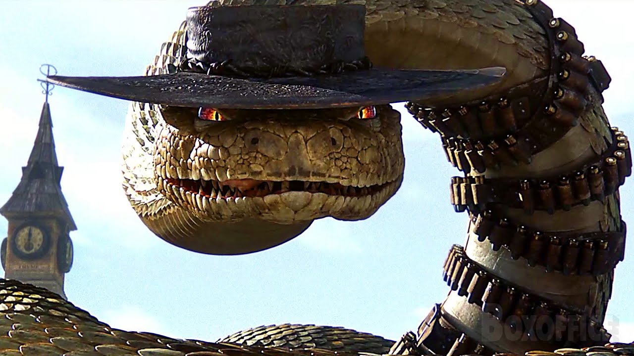 Rango VS Jake il serpente a sonagli