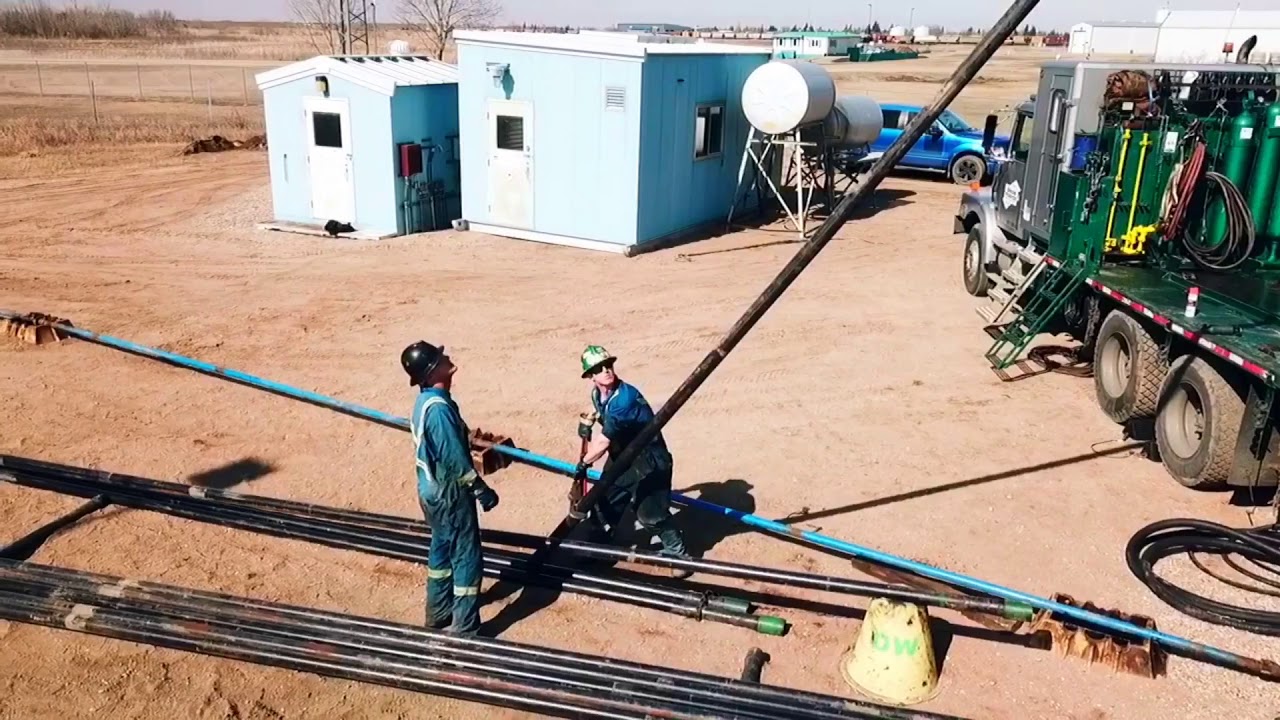 Service rig #10 Saskatchewan Snubbing