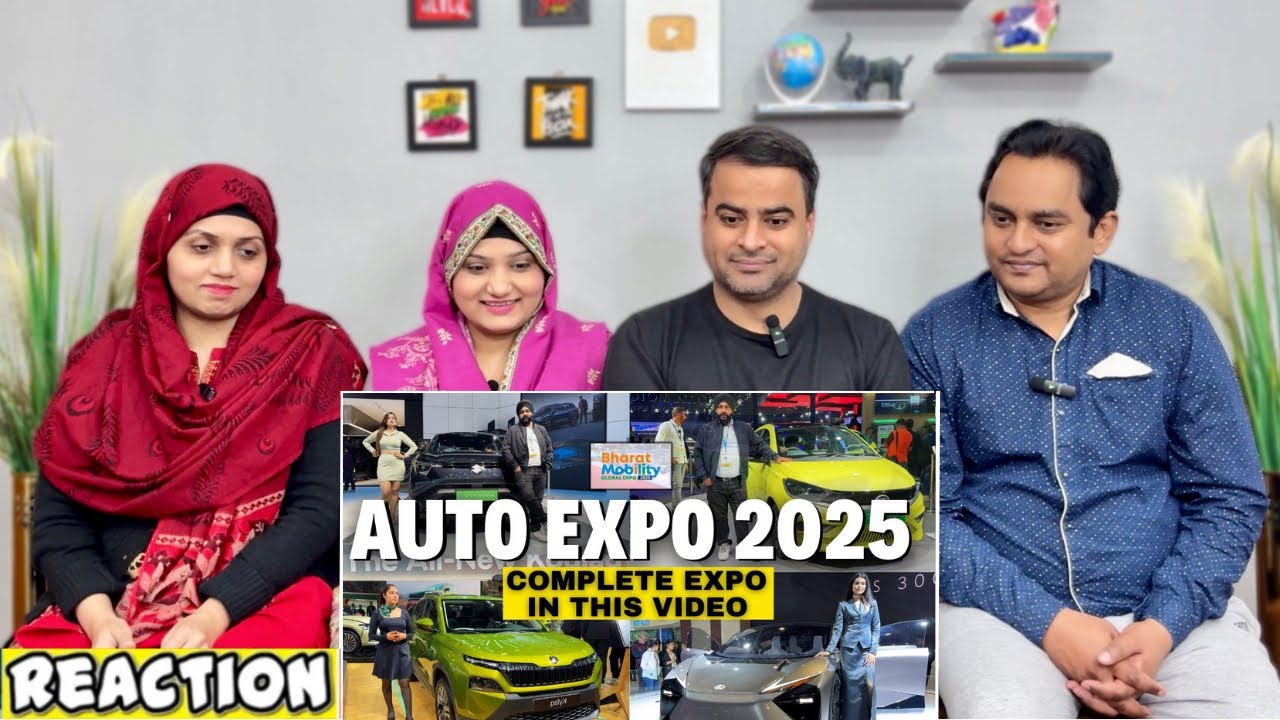 Bharat Mobility Global Expo 🇮🇳 2025 Complete Details | All Brands & Pavilions | Auto Expo | Reaction