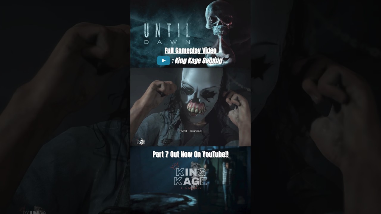 Who Is The Psycho? #untildawn #gaming #letsplay #nocommentarygaming