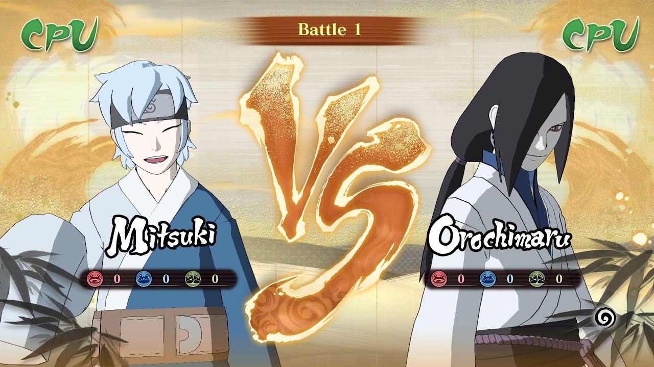 Mitsuki vs. Orochimaru | Creator vs. Creation – Naruto X Boruto Ninja Storm Connections