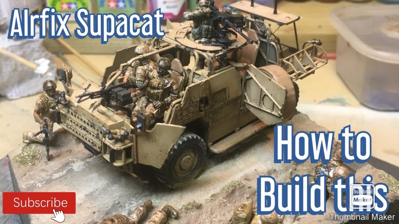 How to Paint Airfix Supacat Jackal 1/48