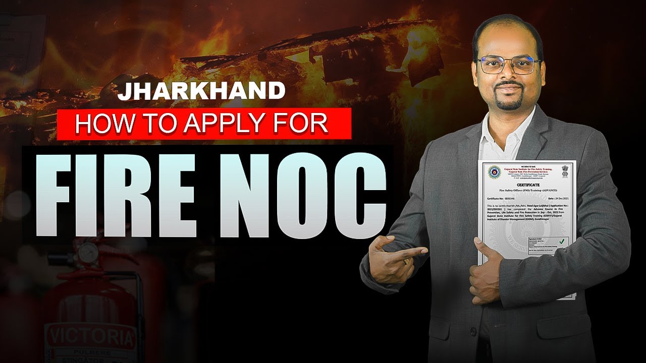 Jharkhand Fire Noc Application | How Hotel, Hospital, Any Institutional apply Fire NOC | #firenoc