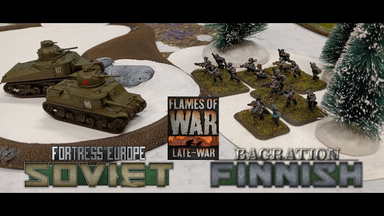Flames of War-Late War, Soviets vs Fins