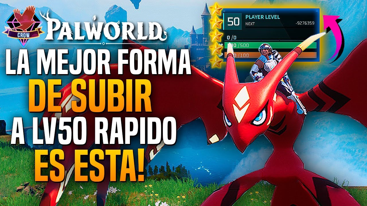 COMO SUBIR RAPIDO DE NIVEL EN PALWORLD (guia de leveo sin glitches) - Palworld Gameplay Español #17