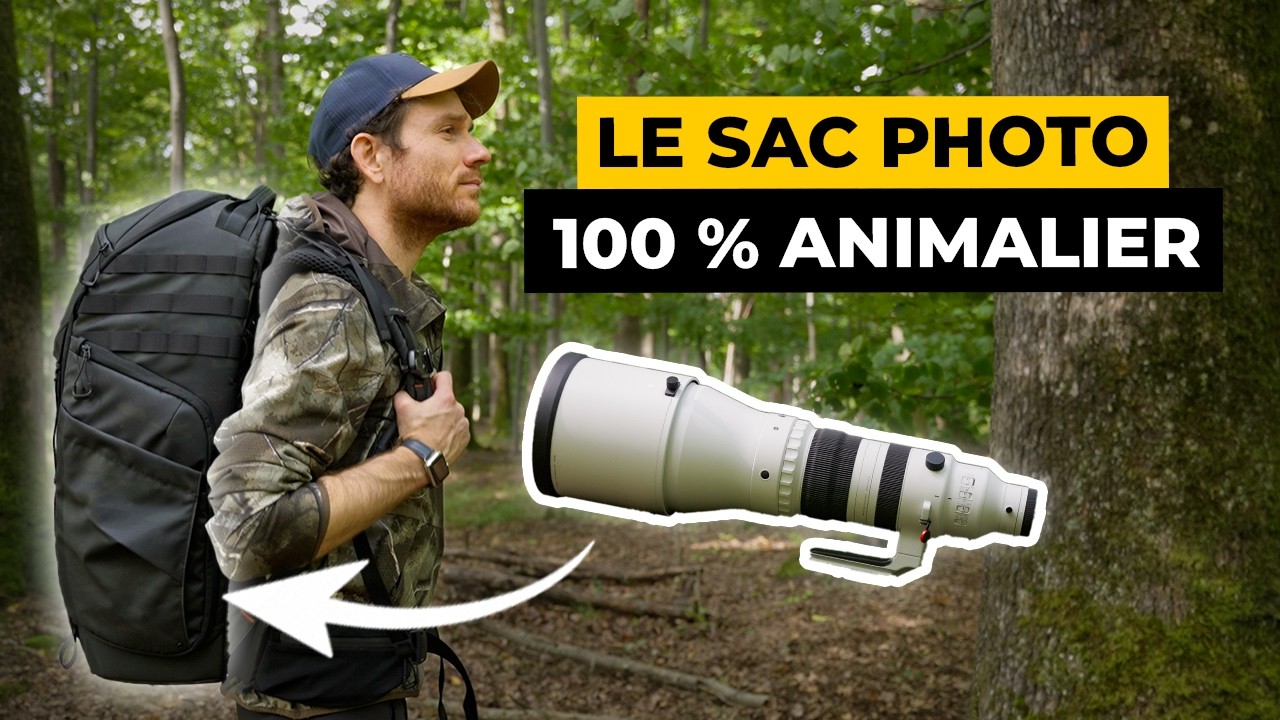 Le sac conçu POUR les photographes animaliers !
