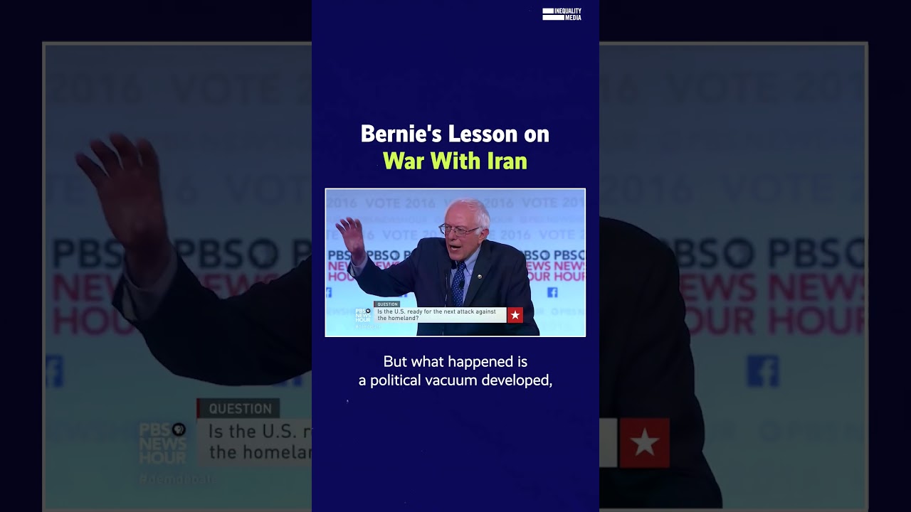 Bernie's History Lesson on U.S.-Iran Relations