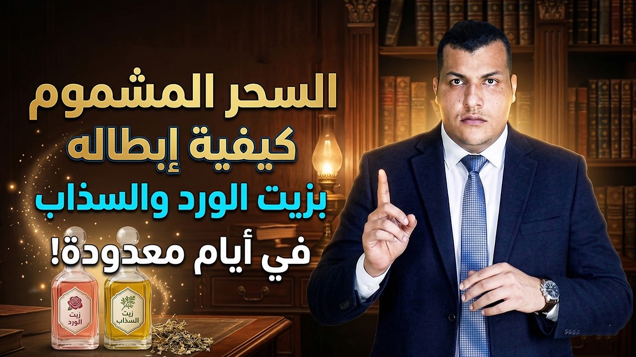 حرق السحر مشموم - ايات ابطال السحر - علاج السحر بسرعة شديدة