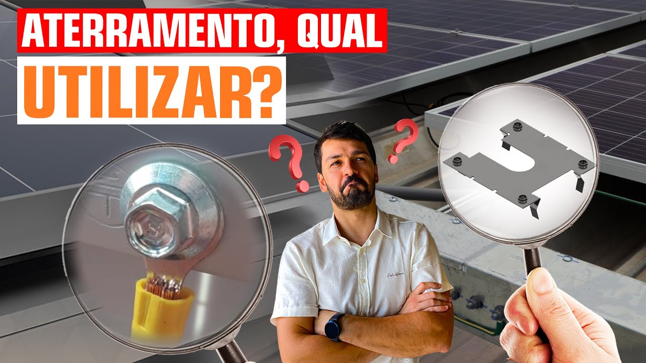 ATERRAMENTO da PLACA SOLAR - SERÁ que você está fazendo ERRADO? 🤔