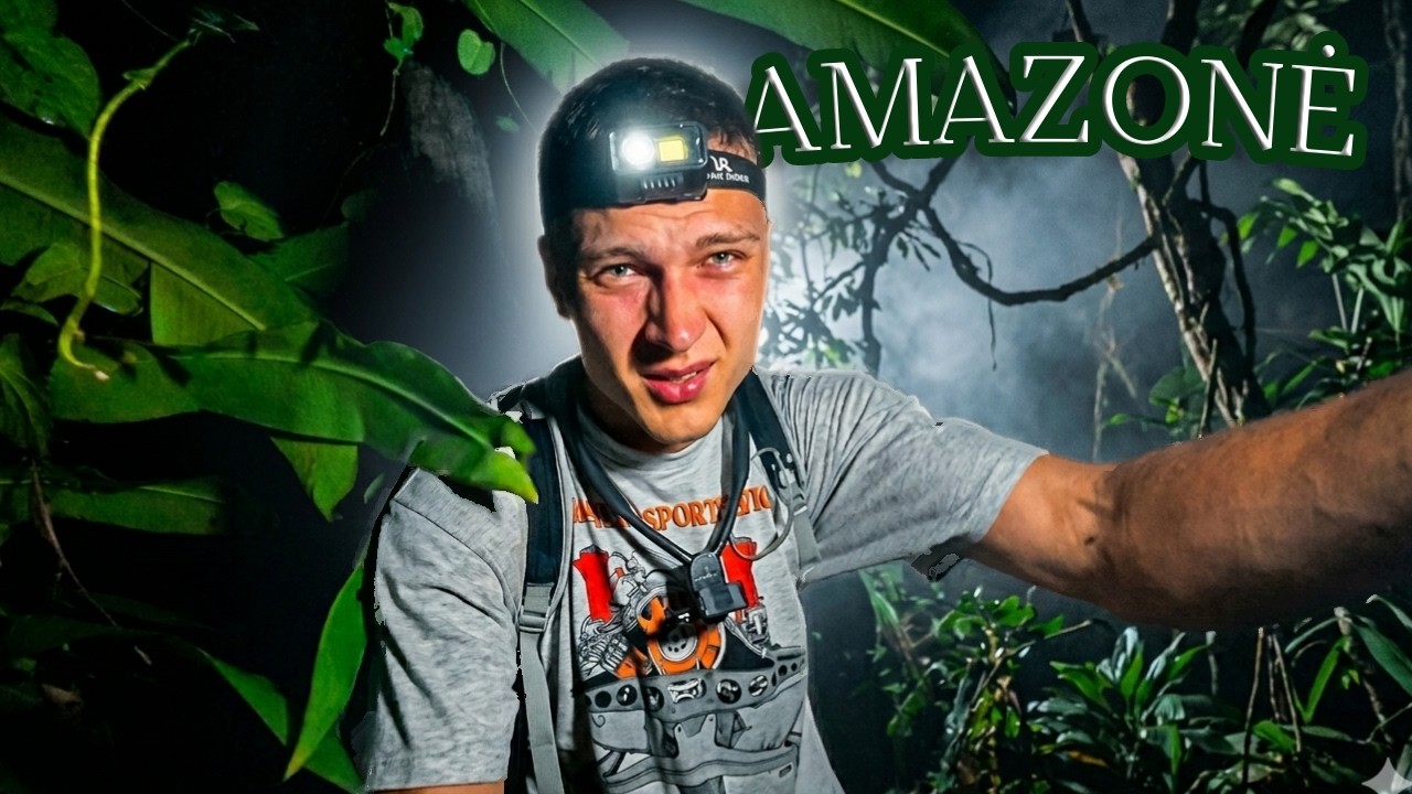 AMAZONĖS DŽIUNGLĖS BEI PIRANIJŲ ŽVEJYBA 🇵🇪