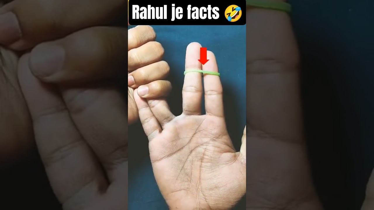 Super Easy Rubber Band Magic Trick 