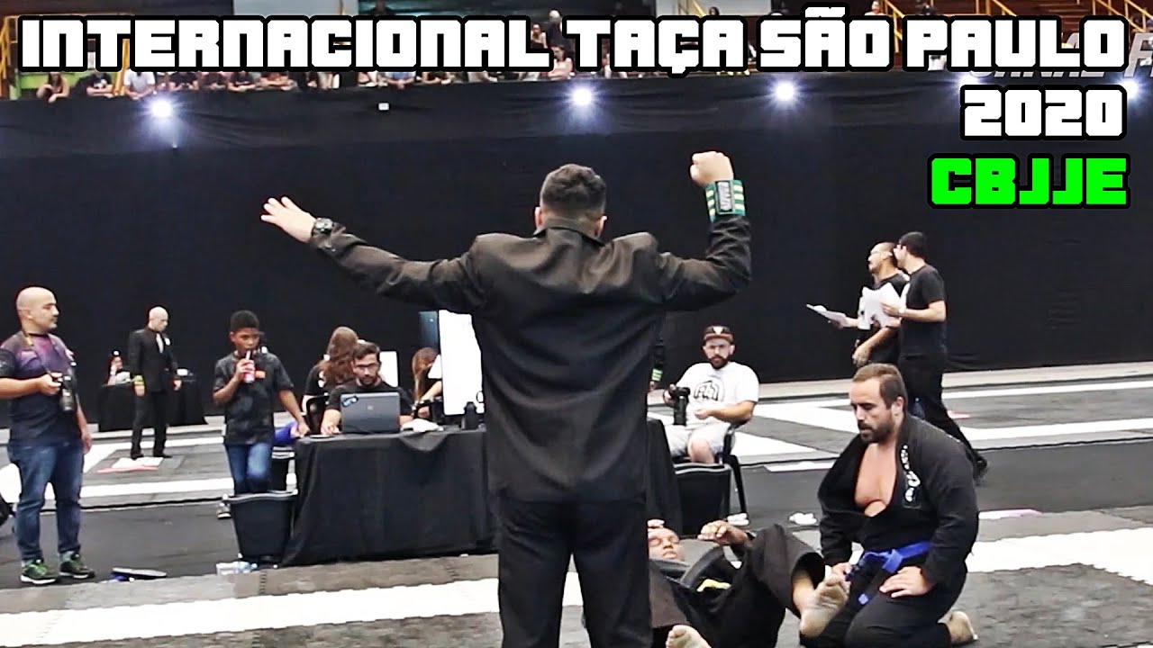 Jiu Jitsu - FAIXA AZUL - MASTER - CAMPEONATO INTERNACIONAL TAÇA SÃO PAULO - CBJJE - 2020