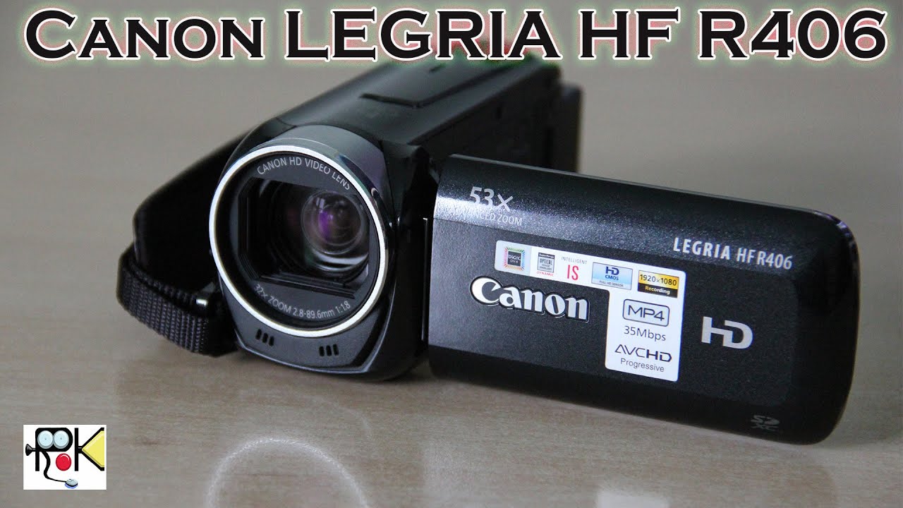 Canon LEGRIA HF R406. Videocamera