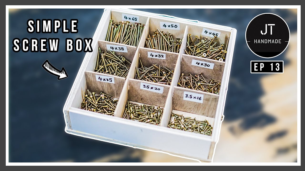 How to make a simple Screw Box - DIY | Ep 13