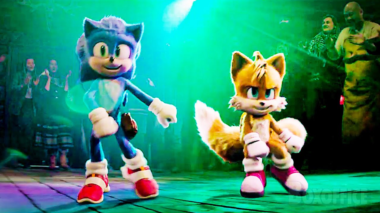 Sonic & Tails dansent avec les Russes |Sonic 2, le film| Extrait VF