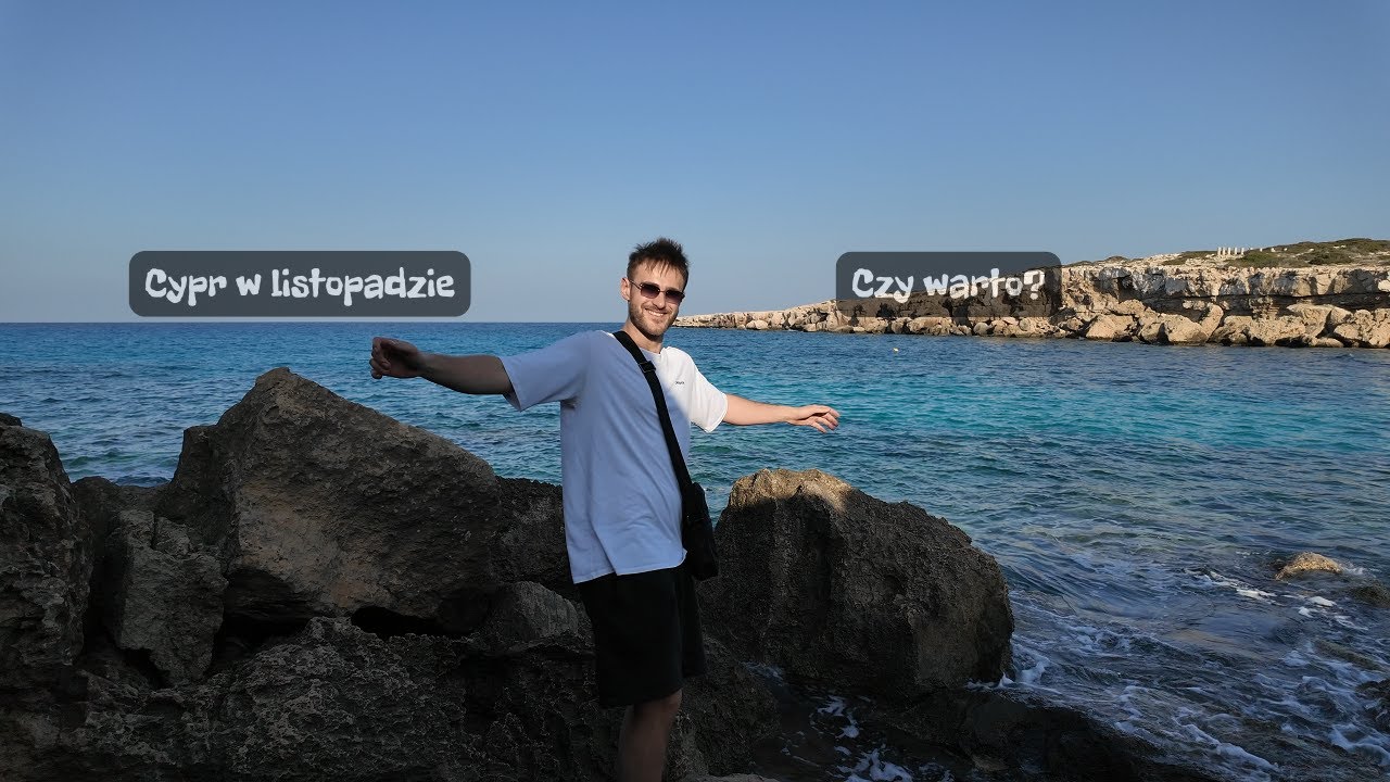 Cypr w listopadzie - Zwiedzamy Larnakę i Cape Greco (2024)
