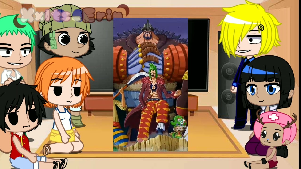 past mugiwara react to ???|| 3/? || 3D2Y || Gacha club || one piece
