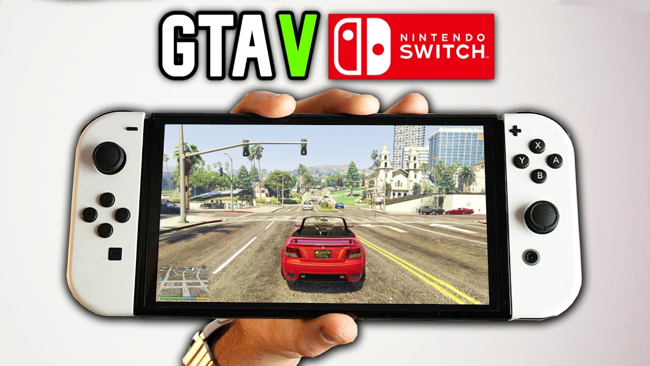 Я поиграл в GTA V на Nintendo Switch