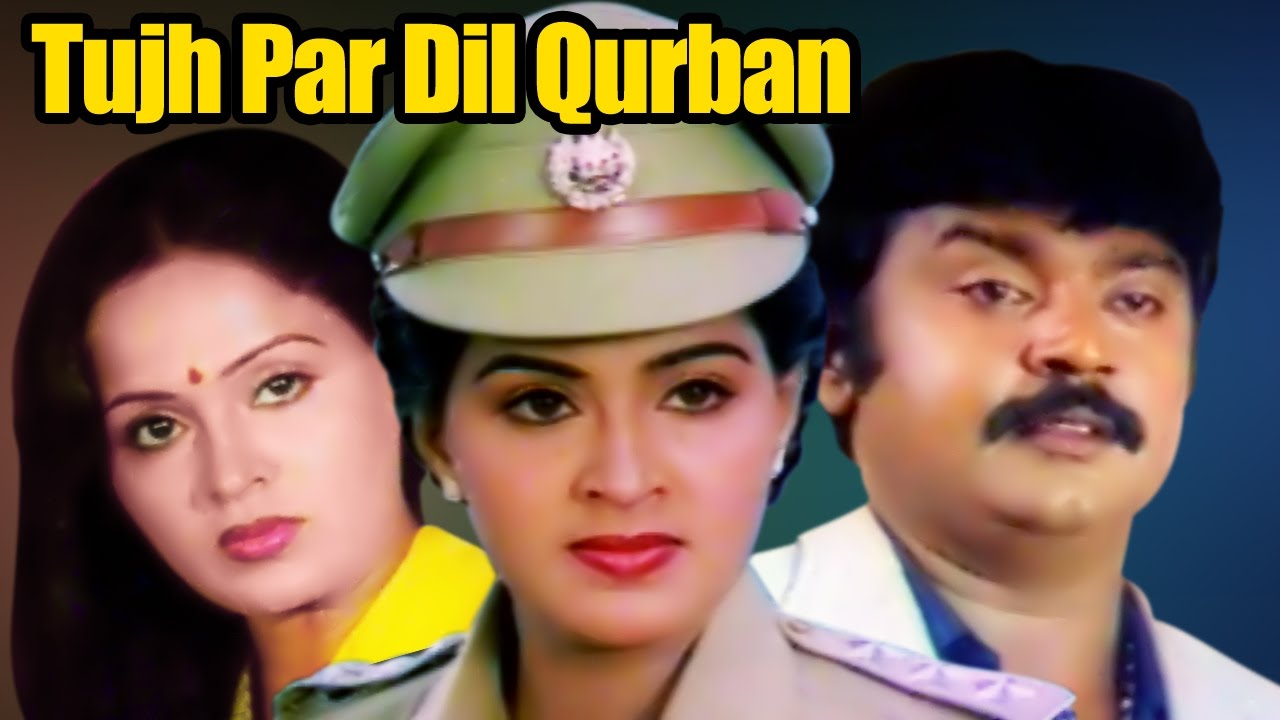 Tujh Par Dil Qurban (Ullathil Nalla Ullam) | Vijayakanth | Tamil Hindi Dubbed Movie
