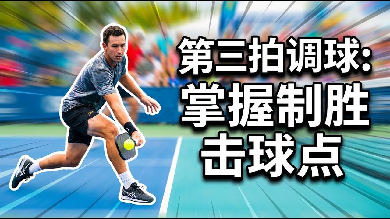 皮克球第三拍调球核心秘诀：击球点与稳定性完美结合！