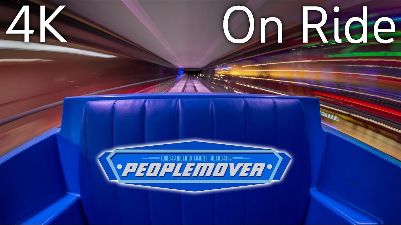 [4K] PeopleMover - On Ride 2022 - Disney World - Magic Kingdom