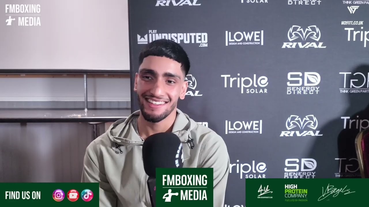IM GONNA BRING THE HEAT Jawad Ilyas talks on his pro debut and bizarre national final vs Fred Pullen