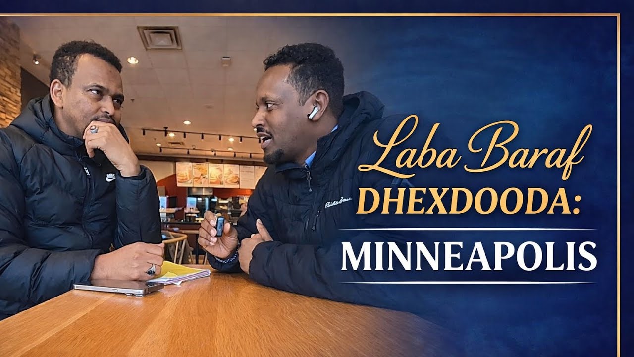 Laba baraf dhexdooda, muuqaalkan waxaan idinkaga soo gudbinaynaa gobolka Minnesota.
