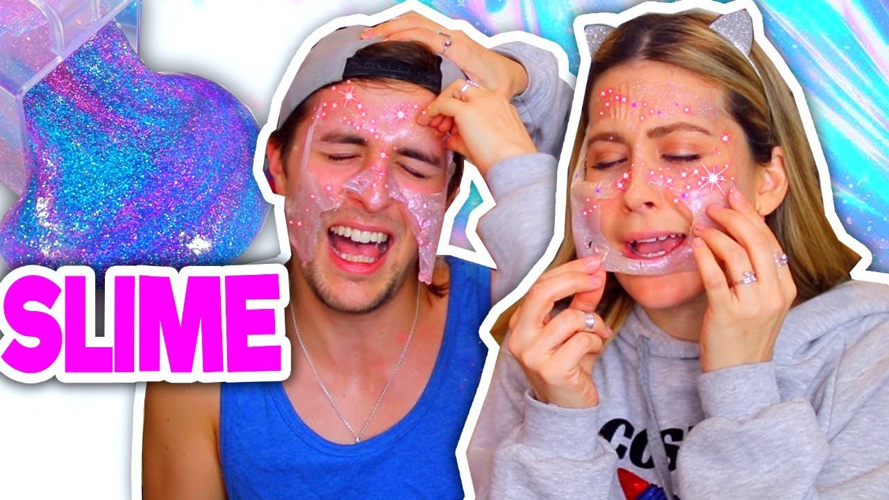 PROBAMOS UNA MASCARILLA DE GLITTER SLIME ¡NO ES LO QUE PARECE! con Dalas