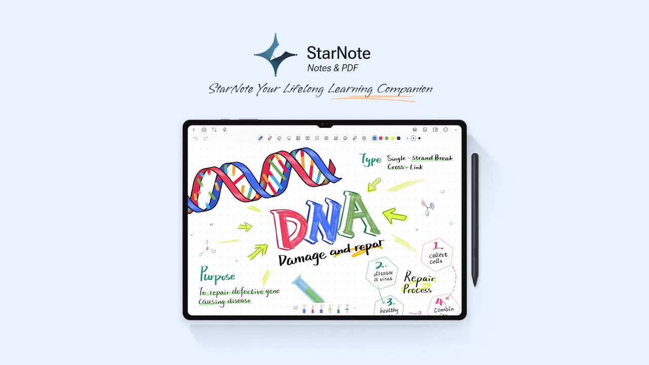 Introducing StarNote: Your ultimate note-taking companion for Android tablets