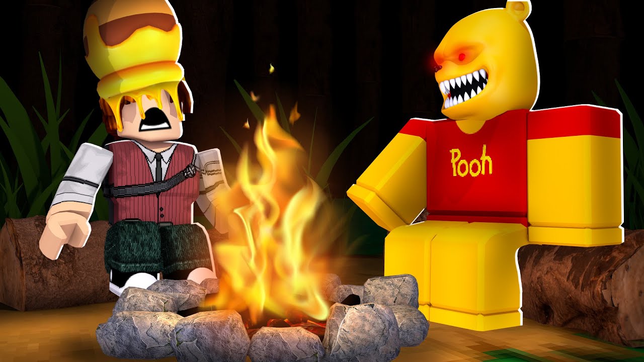 ME DEI MAL COM O URSINHO POOH (Roblox Pooh Story)